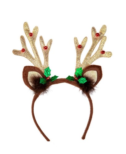 Glitter reindeer antlers - glitter,