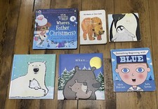 Baby hardback Book Bundle X6 ten minutes to bed pop up Emma Dodd Christmas new 