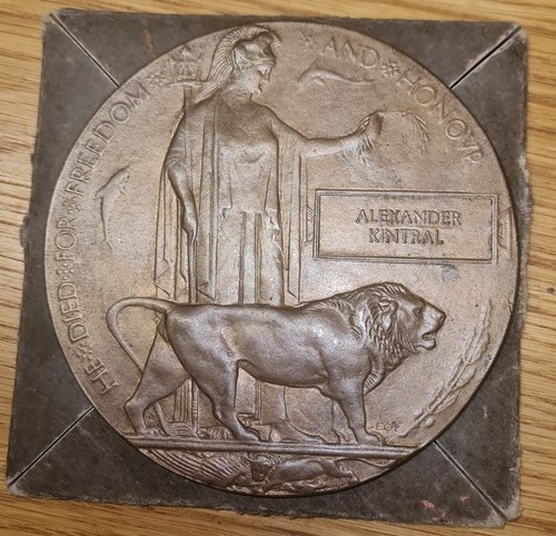 Ww1 death penny original - ww1,