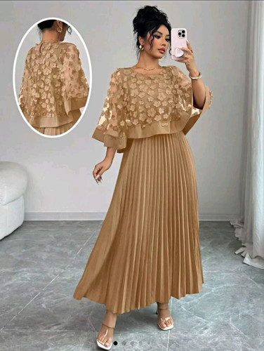 Women beige floral pleated - women’s,