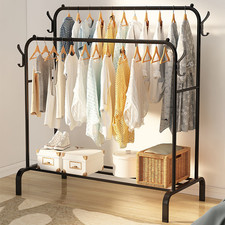 Heavy Duty Metal Double Rail