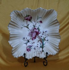 Antique Hand Painted Carlton Ware "Poppy"Marking Crown Circa 1894-1927