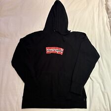 Supreme x CDG Commes Des Garçons Shirt Box logo hooded sweatshirt size L