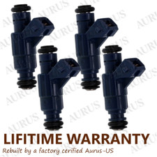 4 OEM BOSCH Fuel Injectors for
