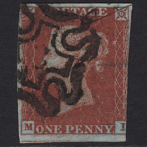 S47 1841 1d red - s47_12, gb