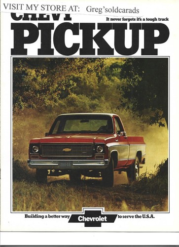Original 1974 chevrolet pickup - original,