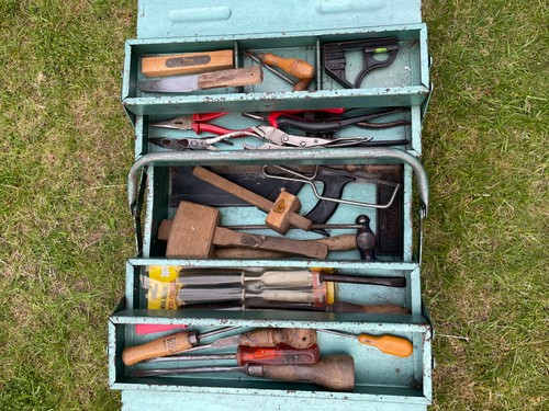 Tool box containing - , mixture