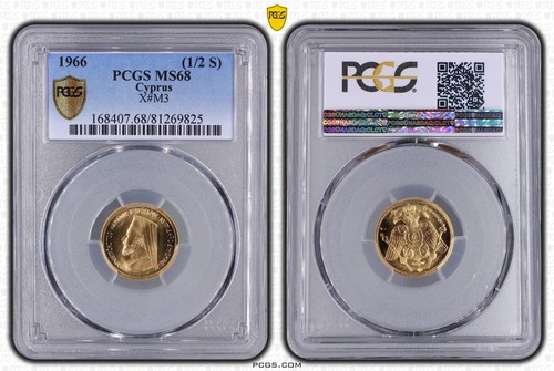 Cyprus gold 2 sovereign - gold, 1/2
