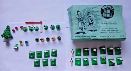 Subbuteo cricket job lot - cricket,