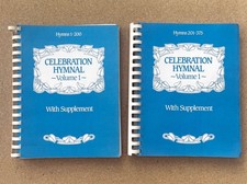 Celebration Hymnal volume 1 with supplement. 1 - 200 & 201 - 375