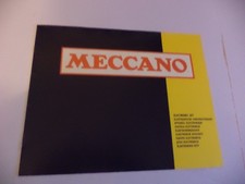 old Vintage meccano book