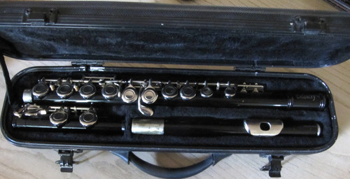 Delancey flute hard - hard, case