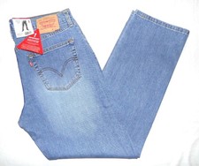 LEVI'S Men's NEW Vtg 751 Standard Fit Jeans 36"W X 32"L Straight Leg Blue Denim