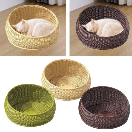 Wicker cat bed - cat, pet