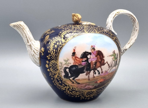 Meissen porcelain tea pot - meissen,