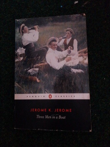 Three men boat by jerome - men,