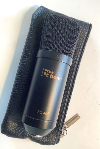 Bone 400 black condenser - t.bone, sc-400