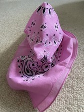 Bandana Pink Paisley, Neck