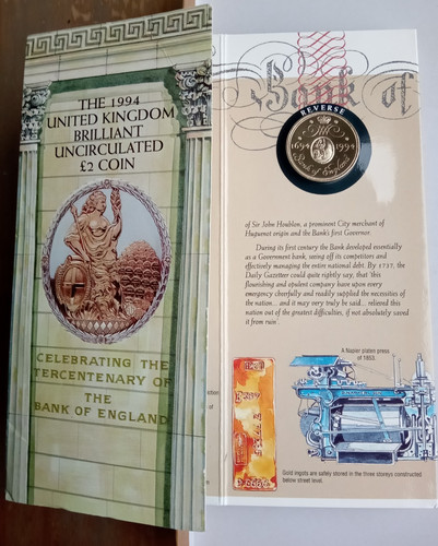 1994 bank england - 1994, of