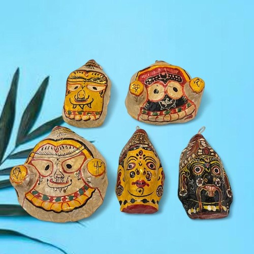 Vintage indian paper mache - indian,