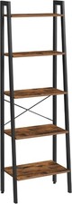 Industrial Storage Unit Metal Frame 5 Tier Bookcase  