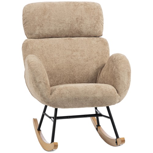 Homcom rocking chair with - rocking,