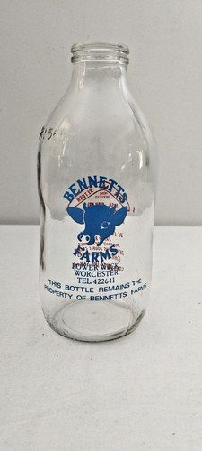 Vintage unigate pint glass - vintage,
