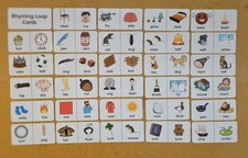 Rhyming Loop Card Flash Cards