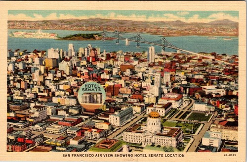 San francisco air view showing - air,