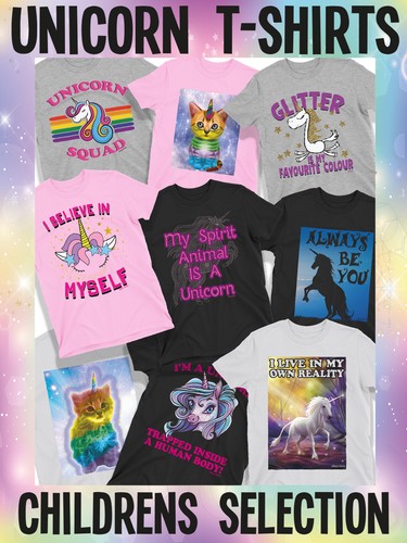 Boys girls unicorn kitten - girls,