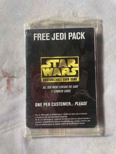 Star wars ccg sealed jedi - ccg:,