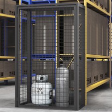Lockable Security Steel Cage