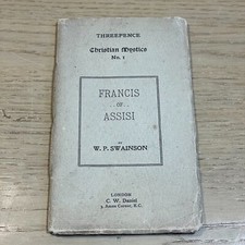 W P Swainson FRANCIS OF ASSISI