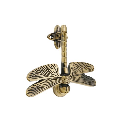 Door knocker dragonfly shaped - door,