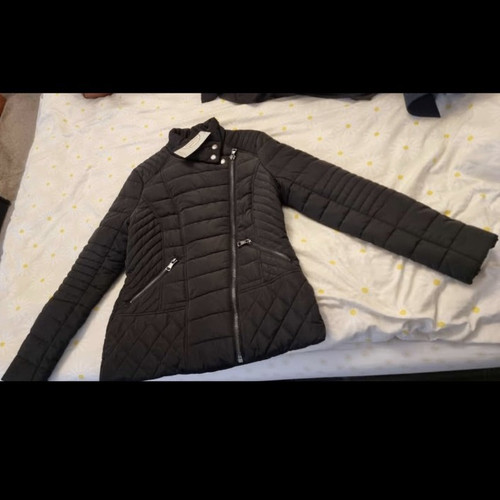 Next black quilted shower - quilted,