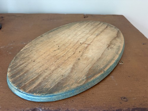 Atq primitive oval - oval, wood