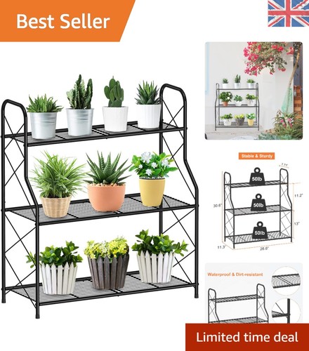 Elegant tier metal plant - elegant, 3-tier