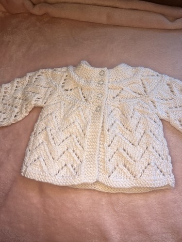 Hand knitted baby - knitted, matinee