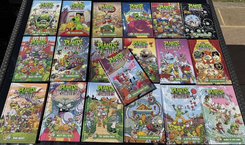 Plants zombies 19 books - plants, vs