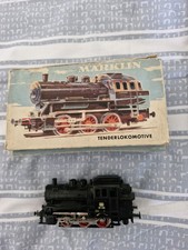 Marklin HO M Track Steam Locomotive Used and Boxed.