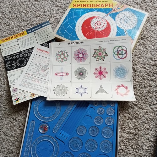 Spirograph vintage toy - spirograph,