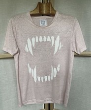 Zoe Karssen pink linen t shirt