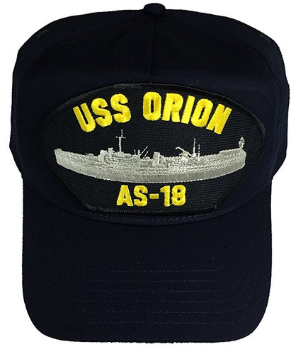 Uss orion hat - as-18, usn