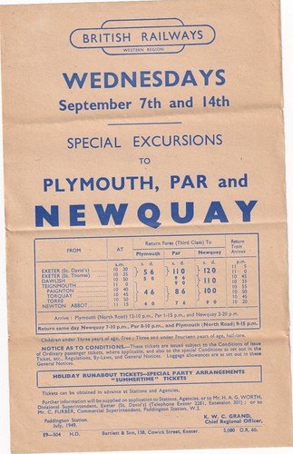 Railway flyer special - railway,