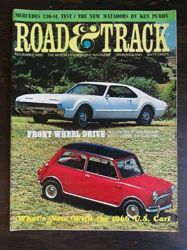Road track november 1965 - road, &