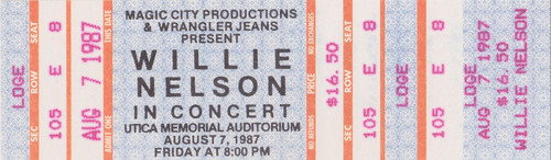 1987 willie nelson concert - 1987,