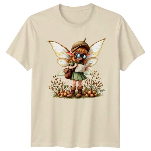 Woodland fairy explorer with - woodland,