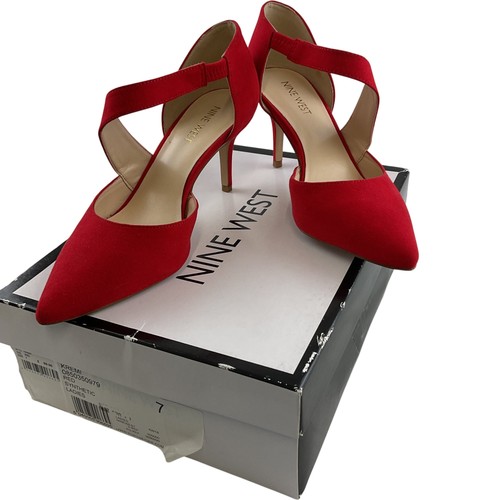 Nine west kremi red synthetic - nine,