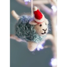 Blue Sheep Christmas Tree