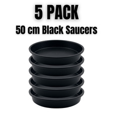 Plant pot saucers pack cm - saucers, 5